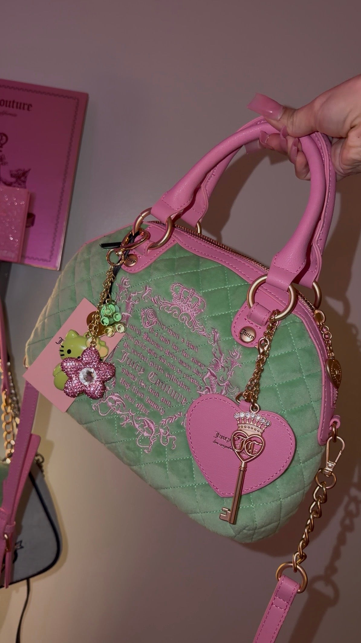New Juicy Fairytale Green+Pink