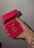 heart rolex necklace