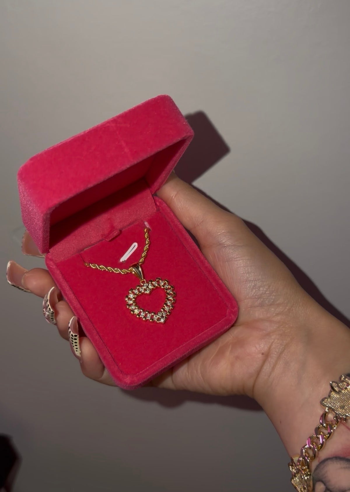heart rolex necklace
