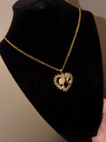 14k gold plated Barbie rolex necklace